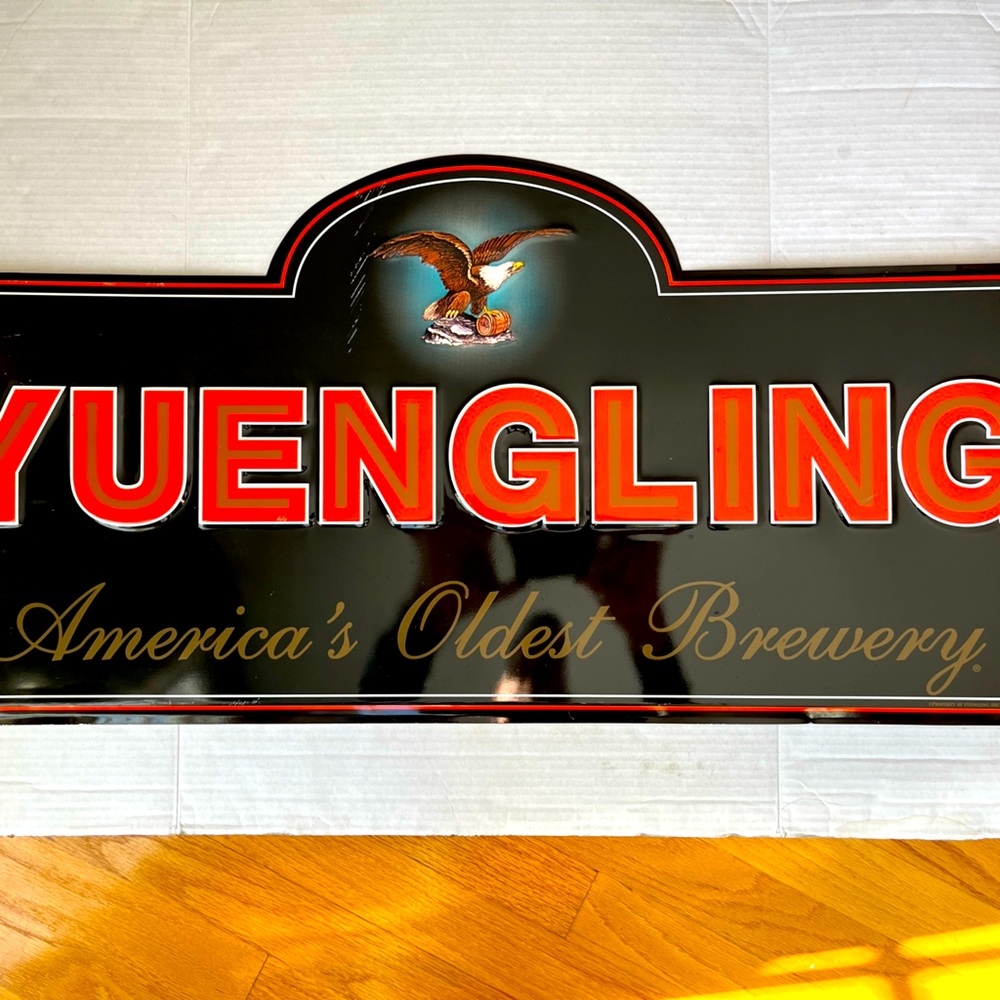 Yuengling Tin Beer Sign